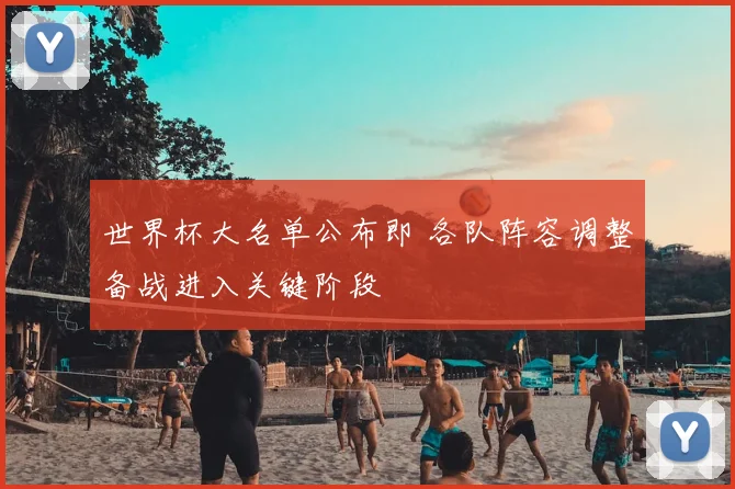 世界杯大名单公布即 各队阵容调整备战进入关键阶段
